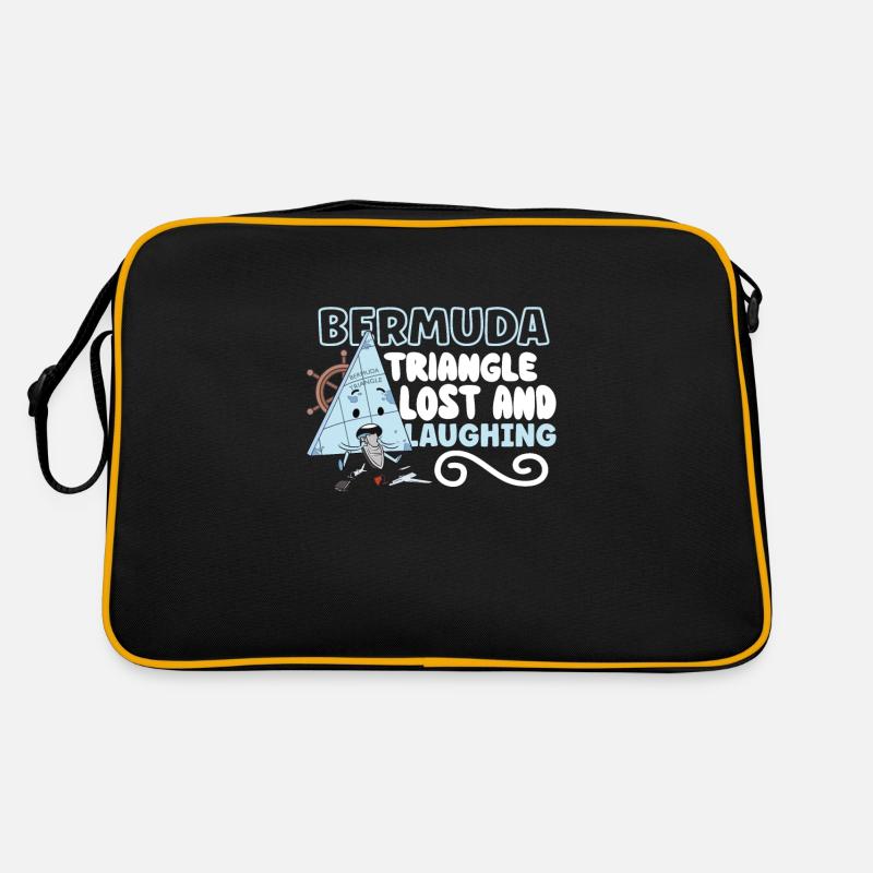 Mysterious enforced disappearances in the Bermuda Triangle Retro Bag