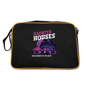 Horreur Paranormal Maison hantée effrayant Halloween - Sac Retro - noir/or - Dos