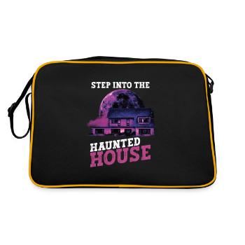 Horreur Paranormal Maison hantée effrayant Halloween - Sac Retro - noir/or - Dos