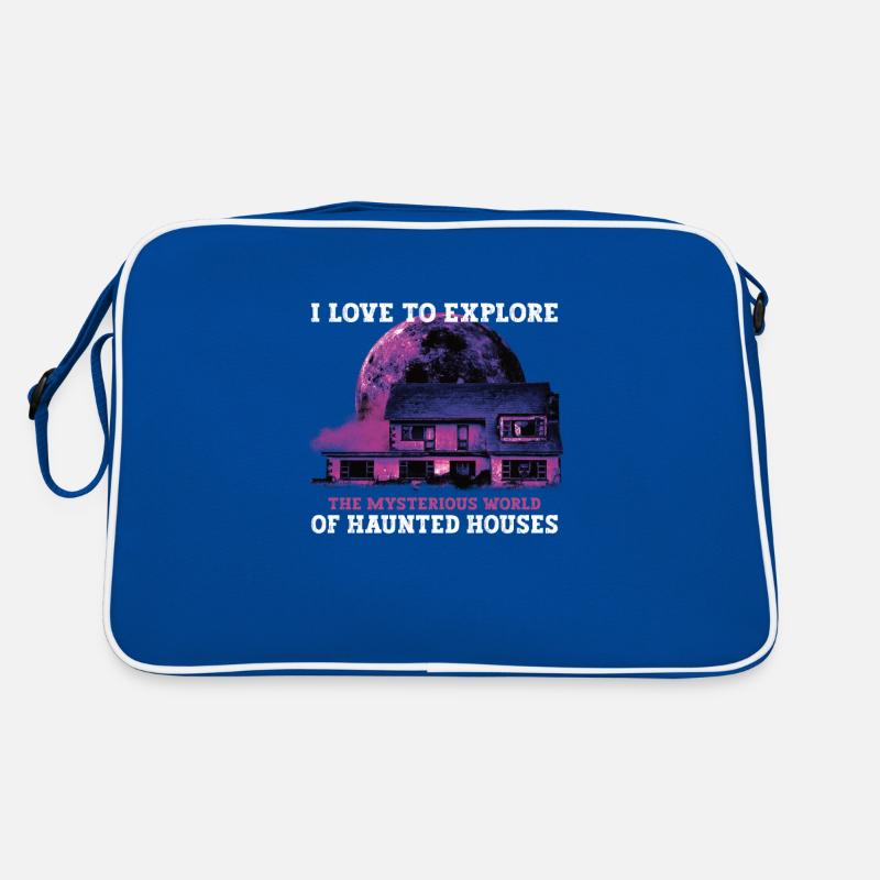 Horreur Paranormal Maison hantée effrayant Halloween Sac Retro