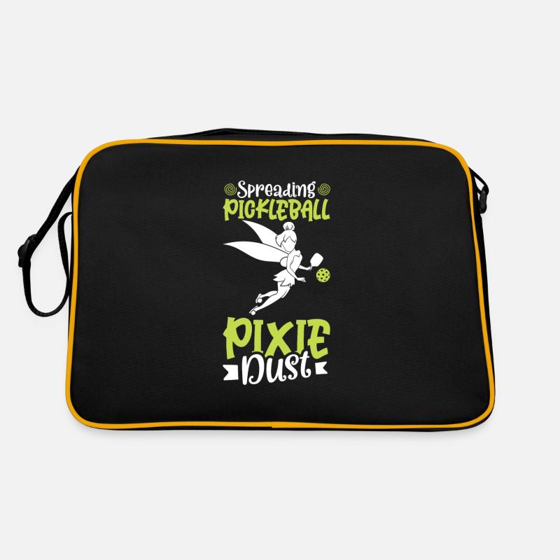 Pickleball Player Pickleball Paddle Pickleball Retro Tasche