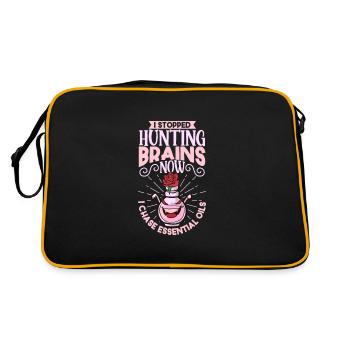 Huiles essentielles pour l’horreur d’Halloween. Essentiel - Sac Retro - noir/or - Dos