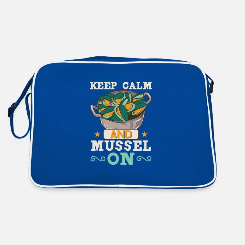 Mussels Seafood Shellfish Retro Bag