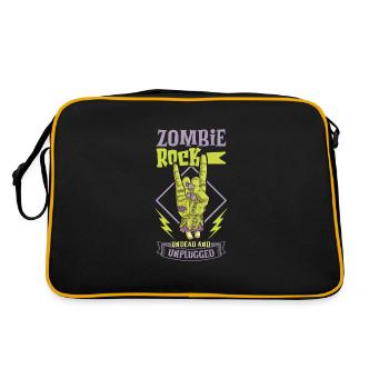 Zombie Rock'n Roll Horror Rock Headbanging Rock - Retro Bag - black/gold - Back