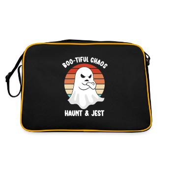 SOS Fantômes Drôles Fantômes Fantômes en colère - Sac Retro - noir/or - Dos
