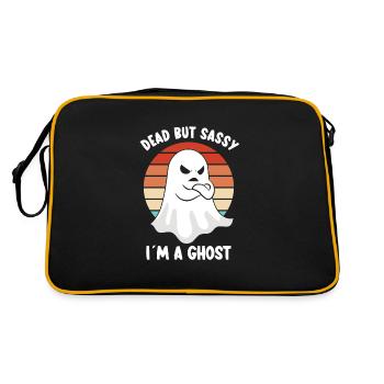 SOS Fantômes Drôles Fantômes Fantômes en colère - Sac Retro - noir/or - Dos