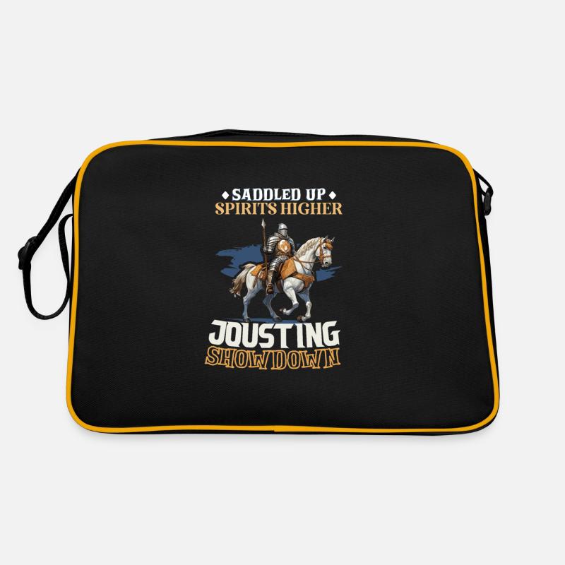 Knights Knights Medieval Renaissance Armor Retro Bag