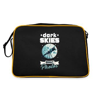 Astrophotographie Astronomy Space Camera - Sac Retro - noir/or - Dos