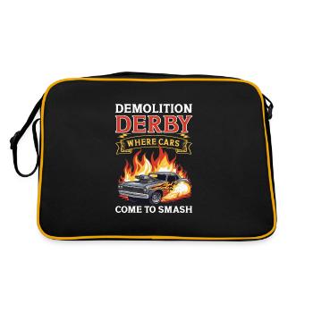 Derby de démonstration Derby de démolition Derby de démolition - Sac Retro - noir/or - Dos