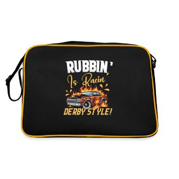 Derby de démonstration Derby de démolition Derby de démolition - Sac Retro - noir/or - Dos