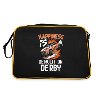 Derby de démonstration Derby de démolition Derby de démolition - Sac Retro - noir/or - Dos