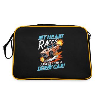 Derby de démonstration Derby de démolition Derby de démolition - Sac Retro - noir/or - Dos