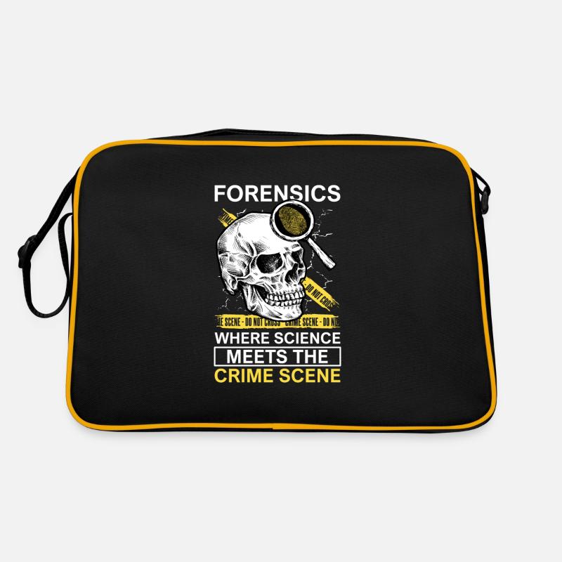 Pathologe, Forensik-experte, Tatortanalytiker Retro Tasche