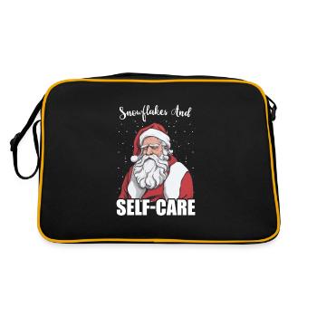 Mental Health Christmas Anti-Christmas - Retro Bag - black/gold - Back