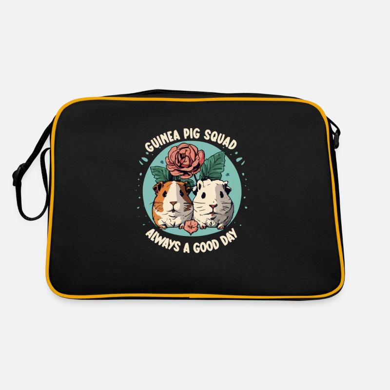Cochon d’Inde amant pomme de terre à fourrure Sac Retro