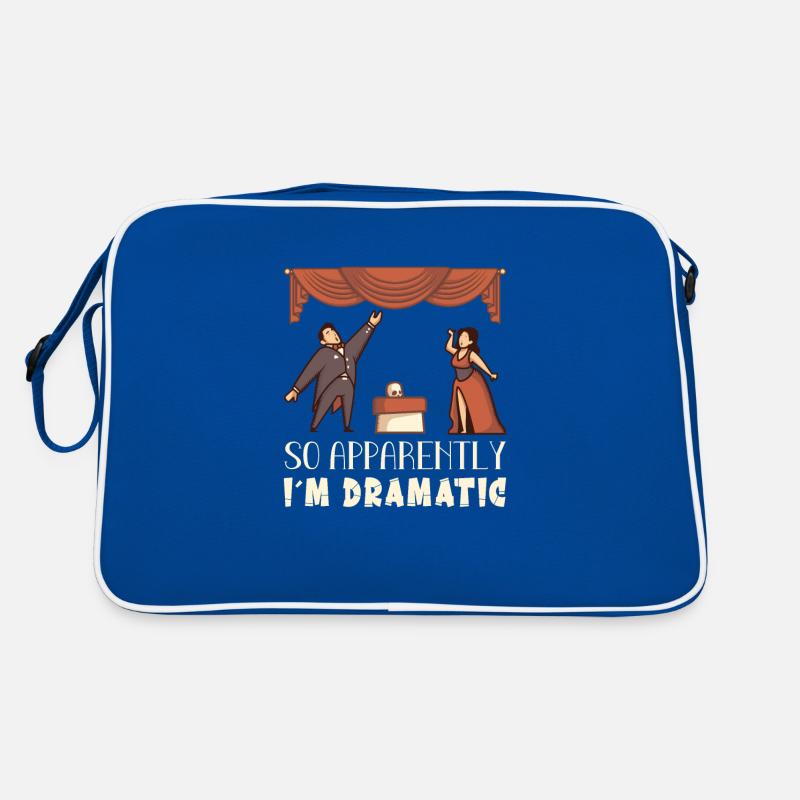 Theaterlehrer Schauspiellehrer Retro Tasche
