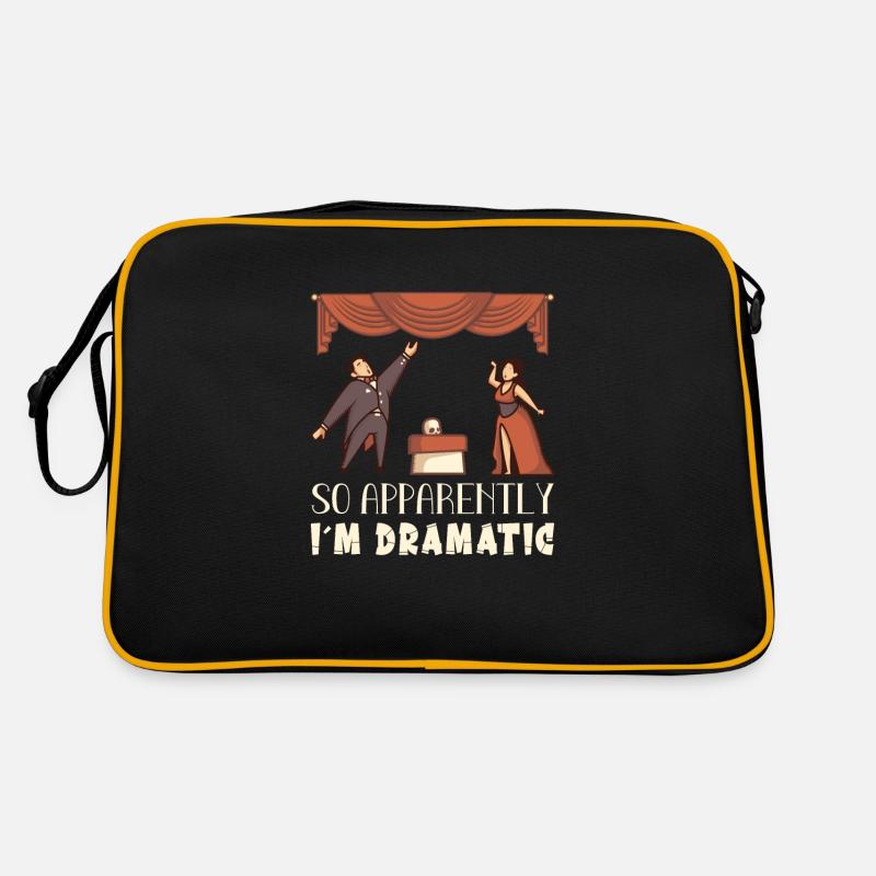 Theaterlehrer Schauspiellehrer Retro Tasche