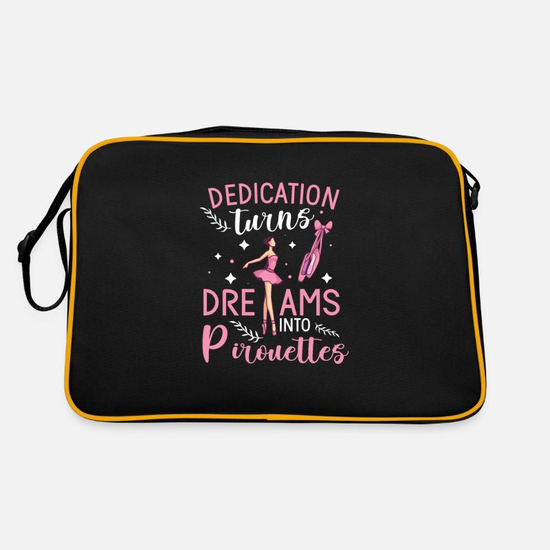 Ballet Ballerine Danse Danseuse Danse Ballet Sac Retro