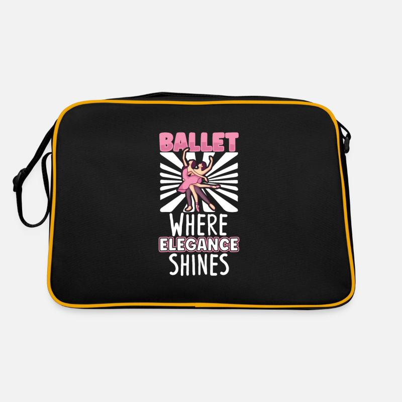 Ballet Ballerine Danse Danseuse Danse Ballet Sac Retro
