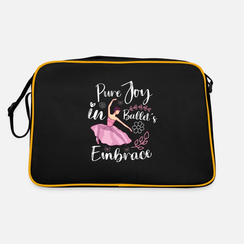 Ballet Ballerine Danse Danseuse Danse Ballet Sac Retro