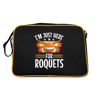 Croquet Maillet Croquet Club Croquet Joueur Croquet - Sac Retro - noir/or - Dos