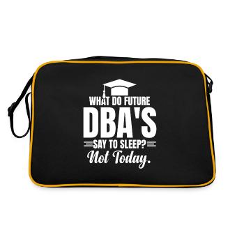 DBA Degree DBA Degree Docteur en commerce - Sac Retro - noir/or - Dos