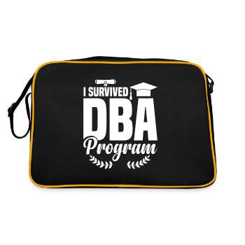 DBA Degree DBA Degree Docteur en commerce - Sac Retro - noir/or - Dos