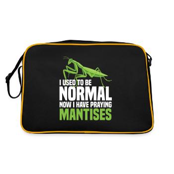 Enclos alimentaire de costume de mante religieuse - Sac Retro - noir/or - Dos
