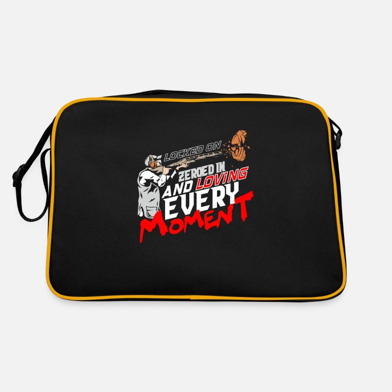 Clay Pigeon Shooting Clay Pigeon Shooting Shooting Retro Bag