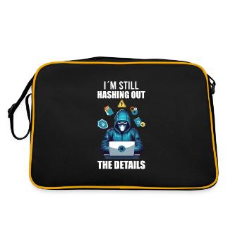 Ethical Hacking Analyst Ethical Cyber Security - Retro Bag - black/gold - Back