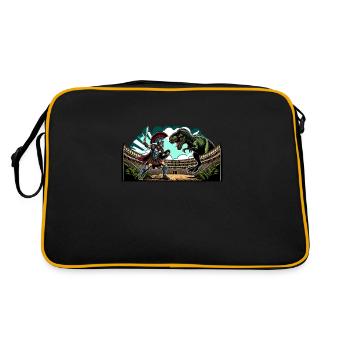 Jules César Histoire romaine Empire romain - Sac Retro - noir/or - Dos