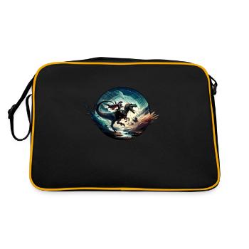 Jules César Histoire romaine Empire romain - Sac Retro - noir/or - Dos
