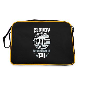 Funny Pi Day 2024 3.14 Pi Number Symbol Math - Retro Bag - black/gold - Back