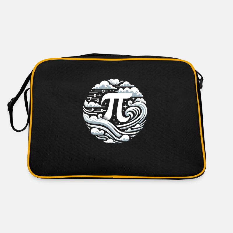 Funny Pi Day 2024 3.14 Pi Number Symbol Math Retro Bag