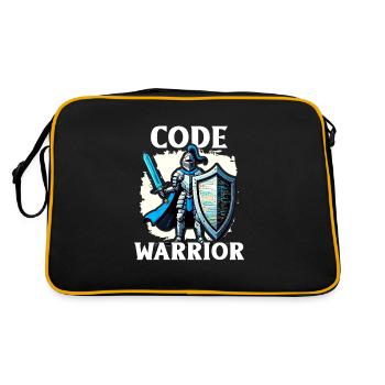 Ethical Hacking Analyst Ethical Cyber Security - Retro Bag - black/gold - Back