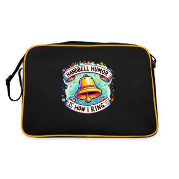 Ensemble for ringing - Retro Bag - black/gold - Back