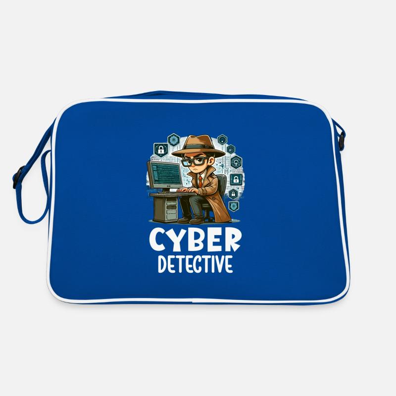 Ethical Hacking Analyst Ethical Cyber Security Retro Tasche