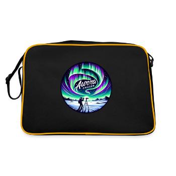 Aurora Aurora Tracker Alaska Wilderness - Retro Bag - black/gold - Back