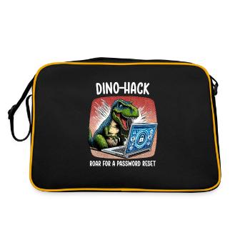 Ethical Hacking Analyst Ethical Cyber Security - Retro Bag - black/gold - Back