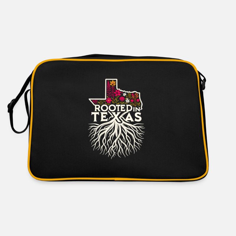 Texas Wildflowers Season Fields Flowers Texas Retro Bag