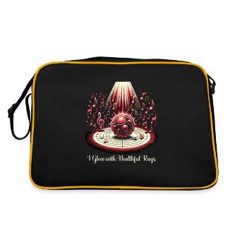 Red Light Therapy Low-level laser therapy for the - Retro Bag - black/gold - Back