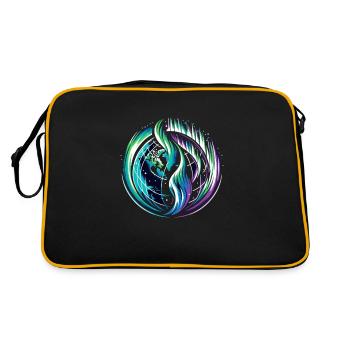 Aurora Aurora Tracker Alaska Wilderness - Retro Bag - black/gold - Back