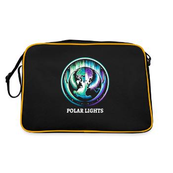 Aurora Aurora Tracker Alaska Wilderness - Retro Bag - black/gold - Back