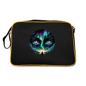 Aurora Aurora Tracker Alaska Wilderness - Retro Bag - black/gold - Back