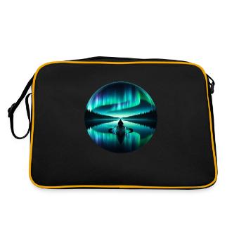 Aurora Aurora Tracker Alaska Wilderness - Retro Bag - black/gold - Back