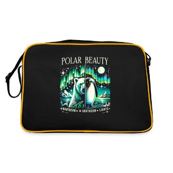 Aurora Aurora Tracker Alaska Wilderness - Retro Bag - black/gold - Back
