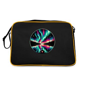 Aurora Aurora Tracker Alaska Wilderness - Retro Bag - black/gold - Back