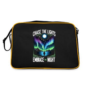 Aurora Aurora Tracker Alaska Wilderness - Retro Bag - black/gold - Back