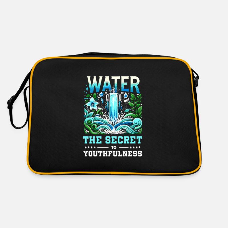 Hydratation Boire de l’eau Rester hydraté Sac Retro