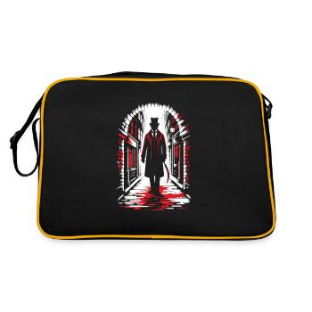 Film d’horreur Marathon Survivant Films d’horreur Vrai - Sac Retro - noir/or - Dos